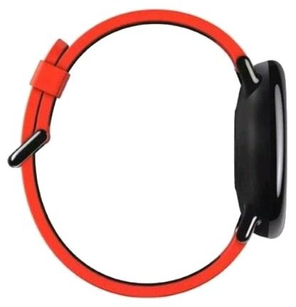 Смарт-часы Xiaomi Amazfit Pace черный с красным ремешком