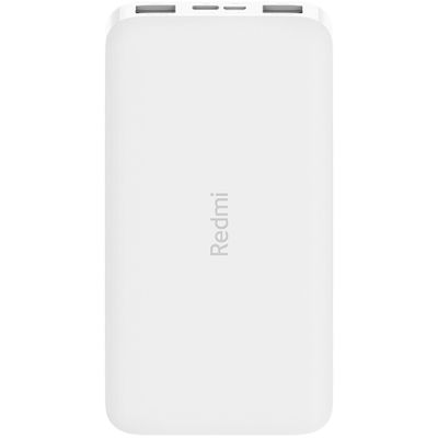 Портативный аккумулятор Xiaomi Redmi Power Bank 10000 mAh белый (PB100LZM)